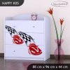 Komoda Happy K05 -  závod F1 (Barva bílá)