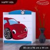 Komoda Happy K06 - pohádkové auto (Barva bílá)