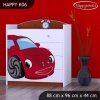 Komoda Happy K06 - pohádkové auto (Barva bílá)