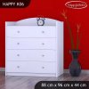 Komoda Happy K06 - bez motivu (Barva bílá)