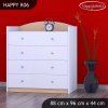 Komoda Happy K06 - bez motivu (Barva bílá)