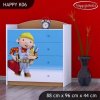 Komoda Happy K06 - bořek stavitel (Barva bílá)