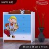 Komoda Happy K06 - bořek stavitel (Barva bílá)