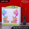 Komoda Happy K06 - medvídci s balónky (Barva bílá)