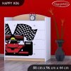 Komoda Happy K06 - ferrari (Barva bílá)