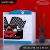 Komoda Happy K06 - ferrari (Barva bílá)