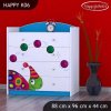Komoda Happy K06 - barevný želvík (Barva bílá)