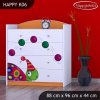 Komoda Happy K06 - barevný želvík (Barva bílá)