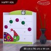 Komoda Happy K06 - barevný želvík (Barva bílá)