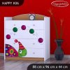 Komoda Happy K06 - barevný želvík (Barva bílá)