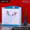 Komoda Happy K06 - bílá kočička (Barva bílá)