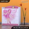 Komoda Happy K06 - víla se srdcem (Barva bílá)