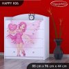 Komoda Happy K06 - víla se srdcem (Barva bílá)