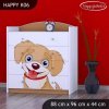 Komoda Happy K06 - pejsek (Barva bílá)