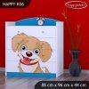 Komoda Happy K06 - pejsek (Barva bílá)