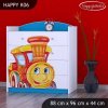 Komoda Happy K06 - lokomotiva (Barva bílá)