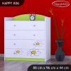 Komoda Happy K06 -motýlek (Barva bílá)