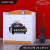 Komoda Happy K06 -  policie (Barva bílá)