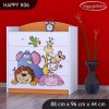 Komoda Happy K06 - safari (Barva bílá)