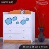 Komoda Happy K06 - letadlo (Barva bílá)