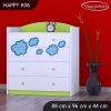 Komoda Happy K06 - letadlo (Barva bílá)