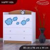 Komoda Happy K06 - letadlo (Barva bílá)