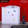 Komoda Happy K06 - sloník (Barva bílá)