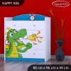 Komoda Happy K06 - drak (Barva bílá)