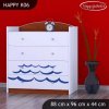 Komoda Happy K06 - loď (Barva bílá)
