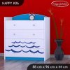 Komoda Happy K06 - loď (Barva bílá)