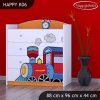 Komoda Happy K06 -  super lokomotiva (Barva bílá)