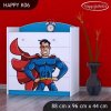 Komoda Happy K06 -  superman (Barva bílá)