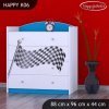 Komoda Happy K06 -  závod (Barva bílá)