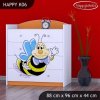 Komoda Happy K06 -  usměvavá včelka (Barva bílá)