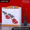 Komoda Happy K06 -  závod F1 (Barva bílá)
