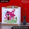 Komoda Happy K06 -  začarovaný domeček (Barva bílá)