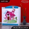 Komoda Happy K06 -  začarovaný domeček (Barva bílá)