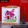 Komoda Happy K06 -  začarovaný domeček (Barva bílá)
