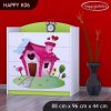 Komoda Happy K06 -  začarovaný domeček (Barva bílá)