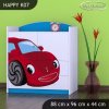 Komoda Happy K07 - pohádkové auto (Barva bílá)