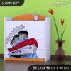 Komoda Happy K07 - velká loď (Barva bílá)