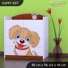 Komoda Happy K07 - pejsek (Barva bílá)