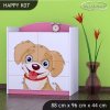 Komoda Happy K07 - pejsek (Barva bílá)