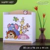 Komoda Happy K07 - safari (Barva bílá)