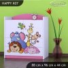 Komoda Happy K07 - safari (Barva bílá)