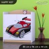 Komoda Happy K07 - super bolid (Barva bílá)