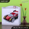 Komoda Happy K07 - super bolid (Barva bílá)