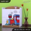 Komoda Happy K07 - super lokomotiva (Barva bílá)