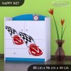 Komoda Happy K07 - závod F1 (Barva bílá)