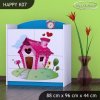 Komoda Happy K07 - začarovaný domeček (Barva bílá)